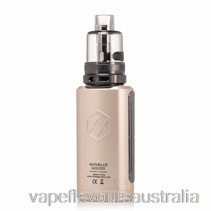 Vape Nicotine Australia Freemax Maxus Max Pro 168W Starter Kit Gold